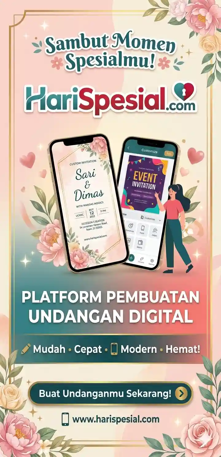 HariSpesial.com Platform Buat Undangan Digital Murah
